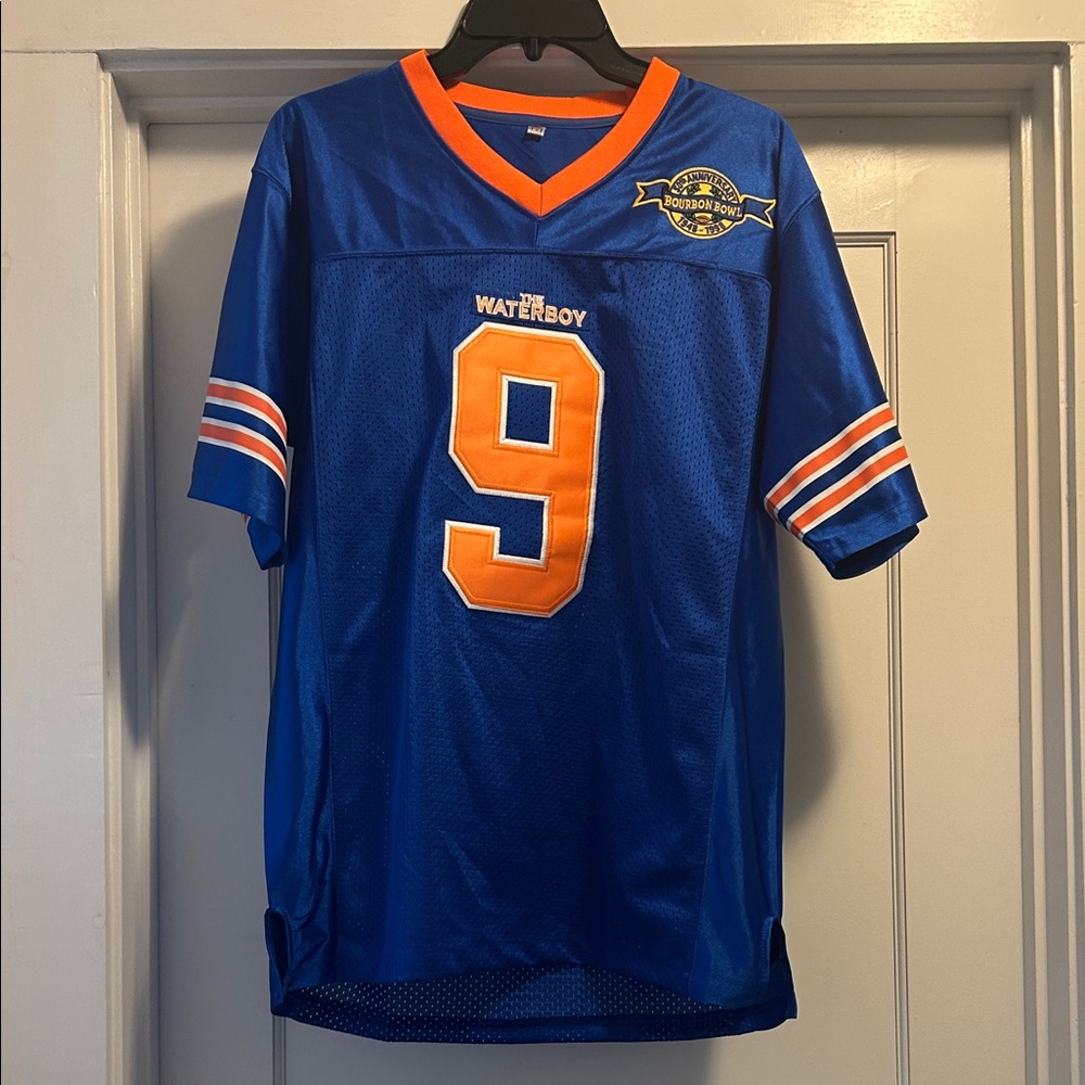 “The Waterboy" #9 Bobby Boucher Adam Sandler Replica Football Jersey - S, NWT